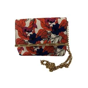 Kate Landry Women's Floral Chain Crossbody Handbag